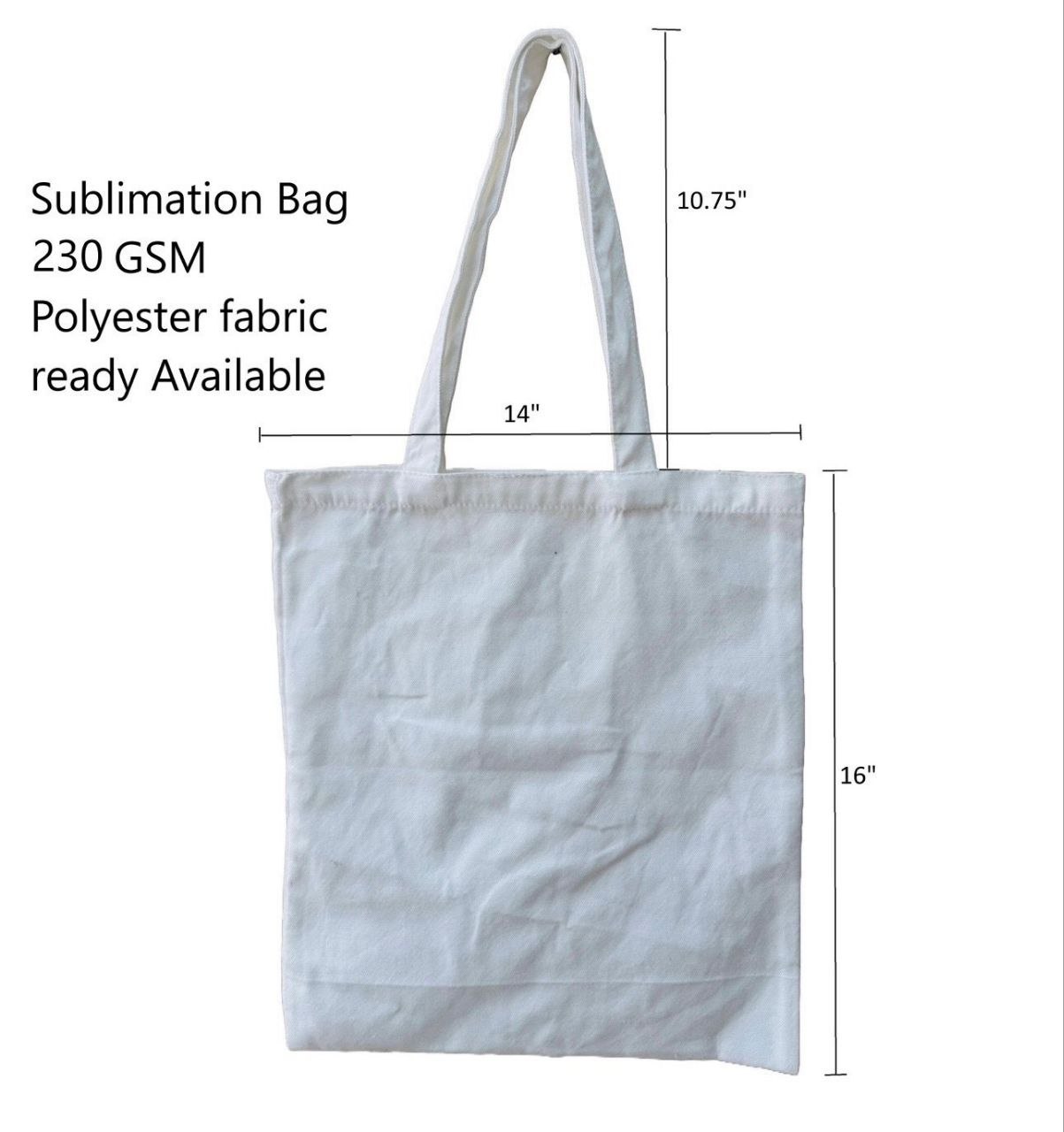Corporate gifting sublimation tote bag